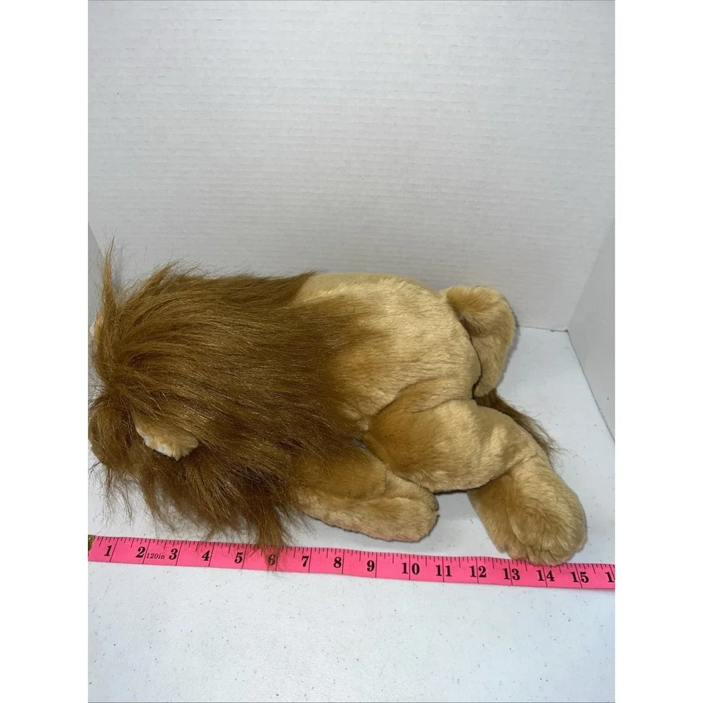 Kmart Rare Vintage Floppy Brown Laying Lion 17